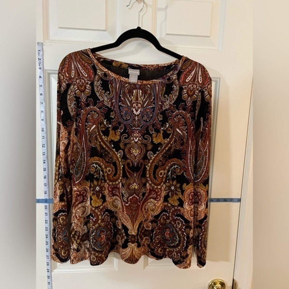 Chico’s Long Sleeve Top, Chico’s size 1